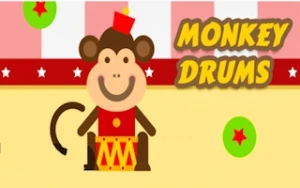 Monkey Drums - Play Free Best hyper-casual Online Game on JangoGames.com
