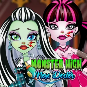 Monster High Nose Doctor - Play Free Best Care Online Game on JangoGames.com