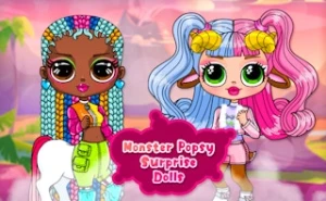 Monster Popsy Dolls - Play Free Best kids Online Game on JangoGames.com