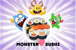 Monster X Sushi - Play Free Best Adventure Online Game on JangoGames.com