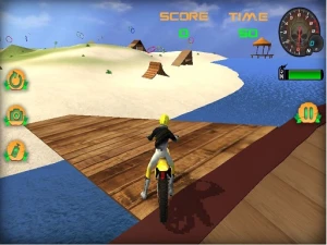 Moto Beach Jumping Simulator Game - Play Free Best Simulation Online Game on JangoGames.com