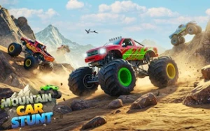 Mountain Car Stunt - Play Free Best truck Online Game on JangoGames.com