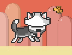 MR JUMP HUSKY - Play Free Best Casual Online Game on JangoGames.com