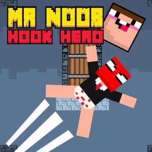 Mr Noob Hook Hero - Play Free Best Adventure Online Game on JangoGames.com