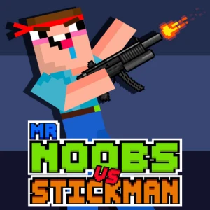 Mr Noobs vs Stickman - Play Free Best Battle Online Game on JangoGames.com