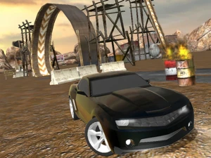 Muddy Village Car Stunt - Play Free Best Racing Online Game on JangoGames.com