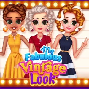 My Fabulous Vintage Look - Play Free Best Dress-up Online Game on JangoGames.com