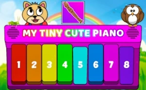 My Tiny Cute Piano - Play Free Best kids Online Game on JangoGames.com