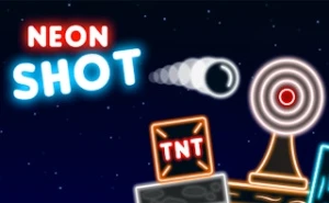 Neon Shot - Play Free Best action Online Game on JangoGames.com