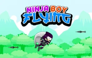 Ninja Boy Flying - Play Free Best arcade Online Game on JangoGames.com