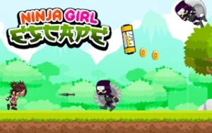 Ninja Girl Escape - Play Free Best action Online Game on JangoGames.com