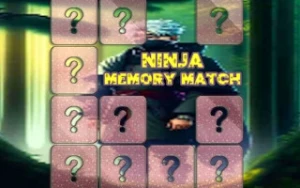 Ninja Memory Match - Play Free Best ninja Online Game on JangoGames.com