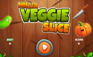 Ninja Veggie Slice - Play Free Best casual Online Game on JangoGames.com