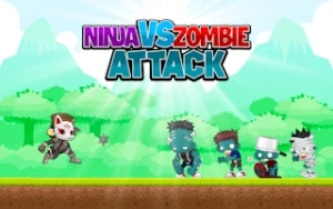 Ninja vs Zombie Attack - Play Free Best platformer Online Game on JangoGames.com