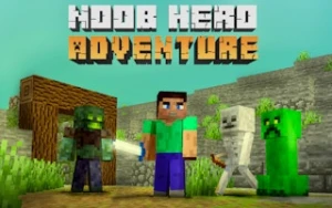 Noob Hero Adventure - Play Free Best adventure Online Game on JangoGames.com