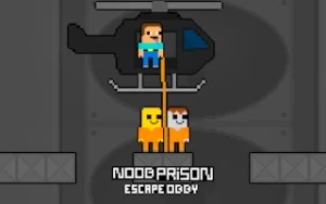 Noob Prison Escape Obby - Play Free Best two-player Online Game on JangoGames.com