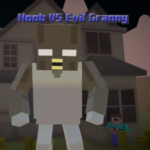 Noob VS Evil Granny - Play Free Best Adventure Online Game on JangoGames.com