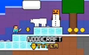 NoobCraft Totem - Play Free Best platformer Online Game on JangoGames.com