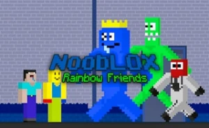 NoobLOX Rainbow Friends - Play Free Best adventure Online Game on JangoGames.com