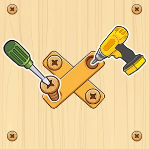 Nuts & Bolts Wood Puzzle Game - Play Free Best Puzzle Online Game on JangoGames.com