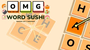 OMG Word Sushi - Play Free Best Puzzle Online Game on JangoGames.com