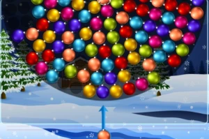 Orbiting Xmas Balls - Play Free Best Puzzle Online Game on JangoGames.com