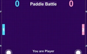 Paddle Battle 2.0 - Play Free Best two-player Online Game on JangoGames.com
