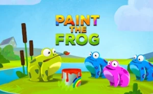 Paint the Frog - Play Free Best kids Online Game on JangoGames.com