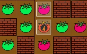 Paint Tomato - Play Free Best puzzle Online Game on JangoGames.com
