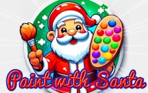 Paint with Santa - Play Free Best drawing Online Game on JangoGames.com