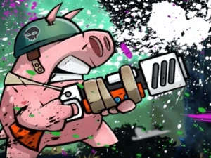 Piggy soldier super adventure - Play Free Best Adventure Online Game on JangoGames.com