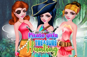 Pirate Girls Treasure Hunting - Play Free Best Adventure Online Game on JangoGames.com