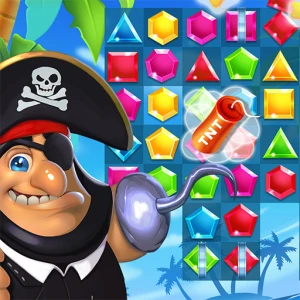 Pirates Match The Lost Treasure - Play Free Best Match-3 Online Game on JangoGames.com