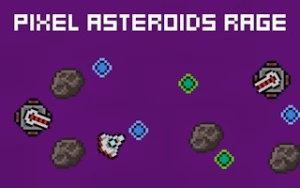 Pixel Asteroids Rage - Play Free Best arcade Online Game on JangoGames.com