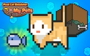 Pixel Cat Simulator My Pets - Play Free Best simulation Online Game on JangoGames.com