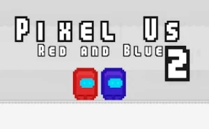 Pixel Us Red and Blue 2 - Play Free Best fun Online Game on JangoGames.com