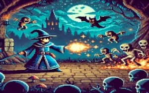 Pixel Wizard - Play Free Best battle Online Game on JangoGames.com