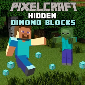 Pixelcraft Hidden Diamond Blocks - Play Free Best Puzzle Online Game on JangoGames.com