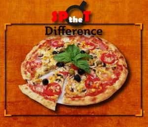 Pizza Spot the Difference - Play Free Best Puzzle Online Game on JangoGames.com