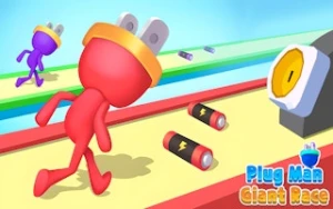 Plug Man Giant Race - Play Free Best casual Online Game on JangoGames.com