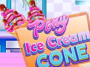Pony Ice Cream Cone - Play Free Best Cooking Online Game on JangoGames.com