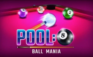 Pool: 8 Ball Mania - Play Free Best sports Online Game on JangoGames.com