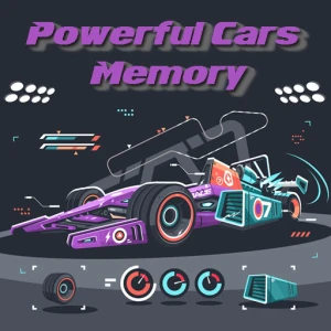 Powerful Cars Memory - Play Free Best Puzzle Online Game on JangoGames.com