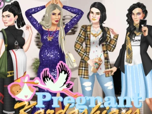 Pregnant Kardashians - Play Free Best Dress-up Online Game on JangoGames.com