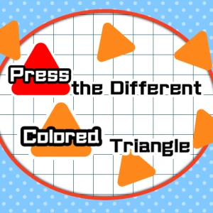 Press the different Colored Triangle - Play Free Best Casual Online Game on JangoGames.com