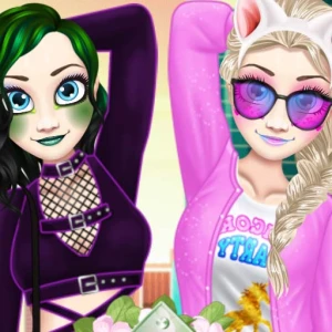 Princess Ella Soft vs Grunge - Play Free Best Dress-up Online Game on JangoGames.com