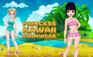 Princess Kawaii Swimwear - Play Free Best kids Online Game on JangoGames.com