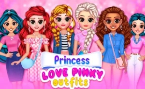 Princess Love Pinky Outfits - Play Free Best kids Online Game on JangoGames.com