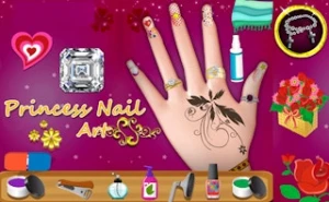 Princess Nail Art - Play Free Best kids Online Game on JangoGames.com