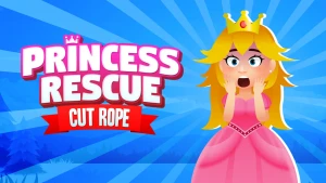 Princess Rescue Cut Rope - Play Free Best Casual Online Game on JangoGames.com